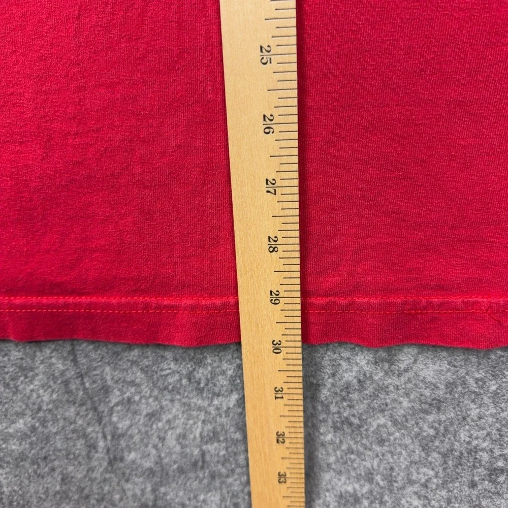 VTG Nike‎ Shirt Mens XL Red Sportswear Logo Crew Neck Gray Tag Tee 90s Y2K